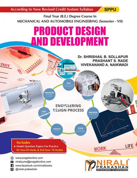 PRODUCT DESIGN AND DEVELOPMENT (Final Year (B.E.) Degree Course In Mechanical & Automobile Engineering - Semester 7)