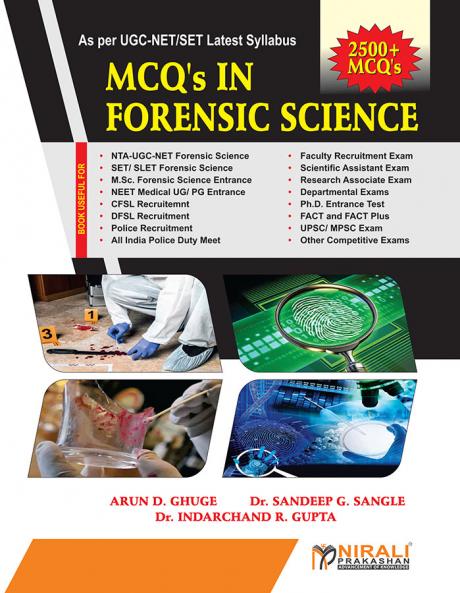 MCQ’s IN FORENSIC SCIENCE: As per UGC-NET/ SET Latest Syllabus