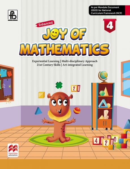 Joy of Mathematics 2022 CBSE Ed MCB Cl 4