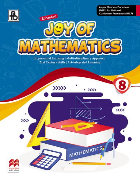 Joy of Mathematics 2022 CBSE Ed MCB Cl 8