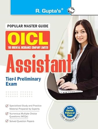 OICL (The Oriental Insurance Company Ltd.) ASSISTANT (Tier-I) Preliminary Exam Guide