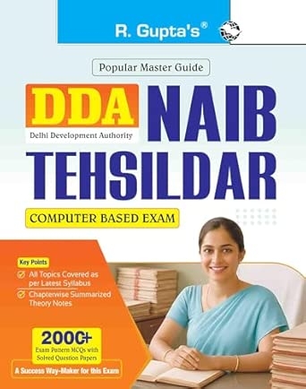 DDA : NAIB TEHSILDAR Computer Based Exam Guide