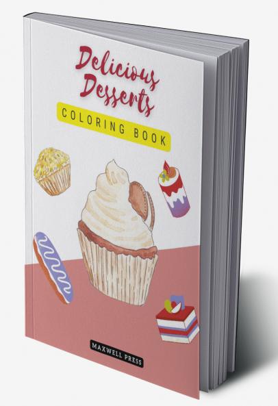 Delicious Desserts coloring book