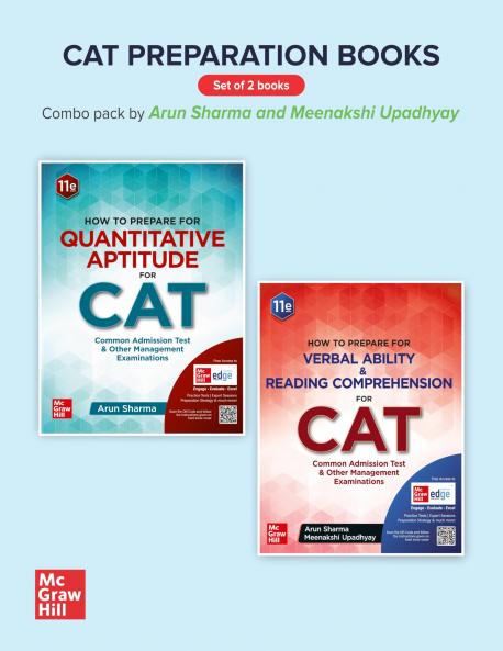 CAT combo - Verbal Ability and Reading Comprehension + Quantitative Aptitude for CAT 2024 Exam | Latest edition 2024-25 | SET of 2 books