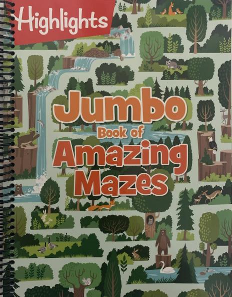 Jumbo Book of Amazing Mazes (English)