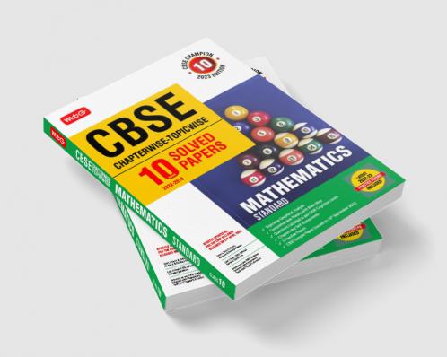 MTG CBSE 10 Years Chapterwise Topicwise Solved Papers Class 10 Mathematics Standard - CBSE Champion For Exam 2023 (Paperback MTG Editorial Board)
