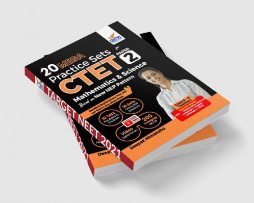20 MEGA Practice Sets for CTET Paper 2 Mathematics & Science Based on New NEP Pattern