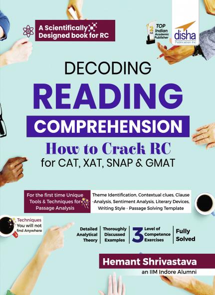 Disha Decoding Reading Comprehension: How to Prepare RC for CAT XAT SNAP & GMAT