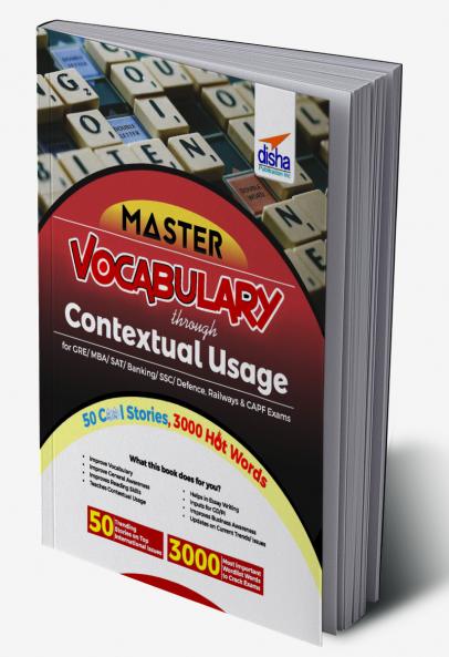 Mastering VOCABULARY through Contextual Usage for GRE MBA SAT Banking SSC Defence Railways & CAPF Exams 3rd Edition