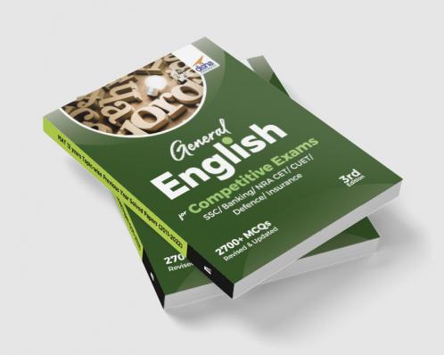 General English for Competitive Exams - SSC/ Banking/ NRA CET/ CUET/ Defence/ Insurance - 3rd Edition