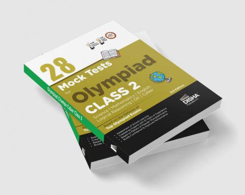 28 Mock Test Series for Olympiads Class 2 Science Mathematics English Logical Reasoning GK & Cyber 3rd Edition