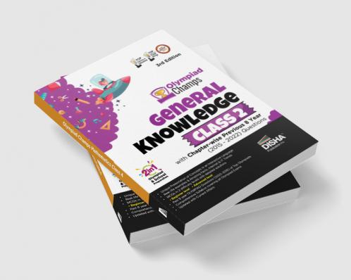 Olympiad Champs General Knowledge Class 2 with Chapter-wise Previous 8 Year (2015 - 2022) Questions 3rd Edition | Complete Prep Guide with Theory PYQs Past & Practice Exercise |
