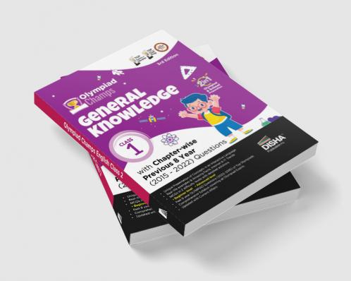 Olympiad Champs General Knowledge  Class 1 with Chapter-wise Previous 8 Year (2015 - 2022) Questions 3rd Edition | Complete Prep Guide with Theory PYQs Past & Practice Exercise |