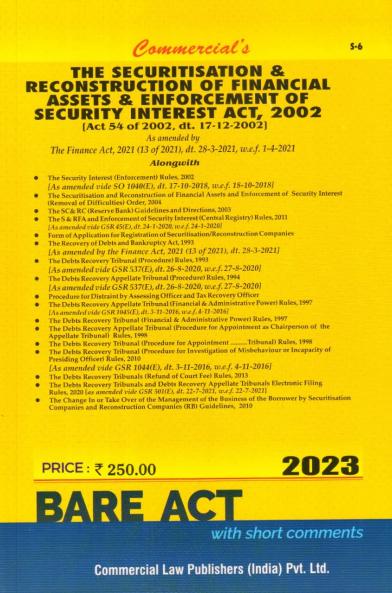 The Securitisation & Reconstruction Act 2002 (Edition 2023)