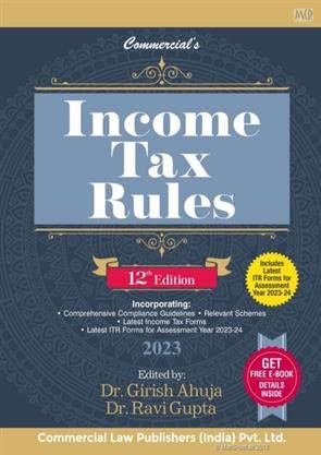 Income Tax Rules As Amended by Finance Act 2023