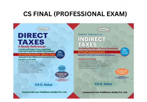 STUDENTS REFERENCER ON INDIRECT TAXES
