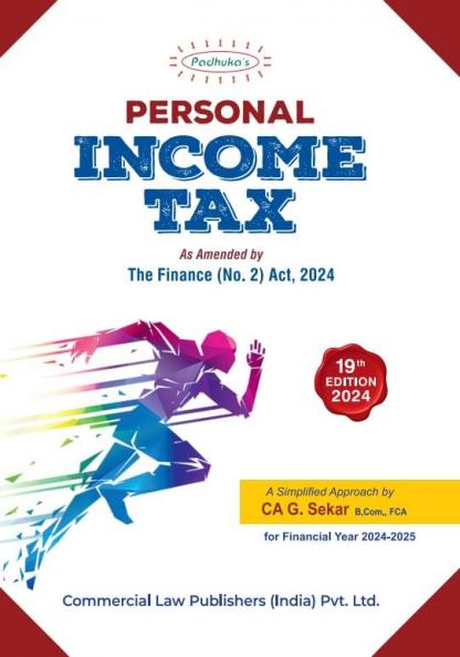 Personal INCOME TAX As Amended by The Finance (No.2) Act 2024