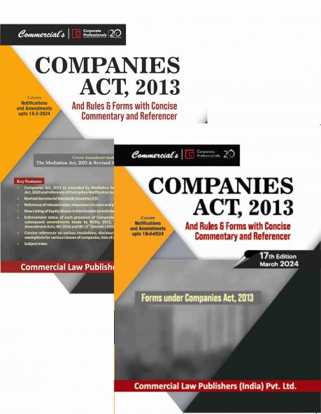 COMPANIES ACT 2013 (2VOLSET)