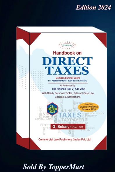 Handbook on DIRECT TAXES As Amended by The Finance (No.2) Act 2024