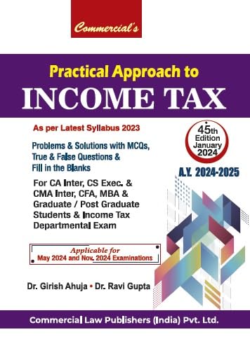 Practical Approach to Income Tax As Per New Syllabus 2023