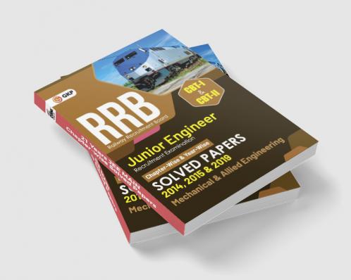 RRB 2022-23 - Junior Engineer CBT I & II : Mechanical & Allied Engineering - Chapter-wise & Year-wise Solved Papers (2014 2015 & 2019) - 32 Sets by GKP