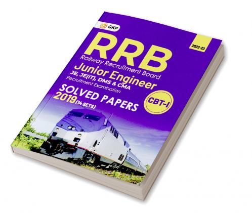 RRB 2022-23 - Junior Engineer CBT I - Solved Papers 2019 - 14 Sets by GKP