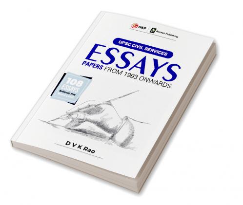 UPSC Civil Services 2023 : Es says (Papers from 1993 onwards) by DVK Rao