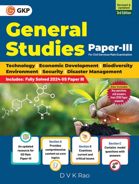 GKP UPSC 2025 : General Studies Paper III For Civil Services Main Examination 3e| GS Paper-III Guide