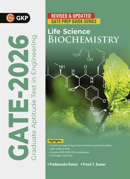 GKP GATE 2026 : Life science - Biochemistry - Guide