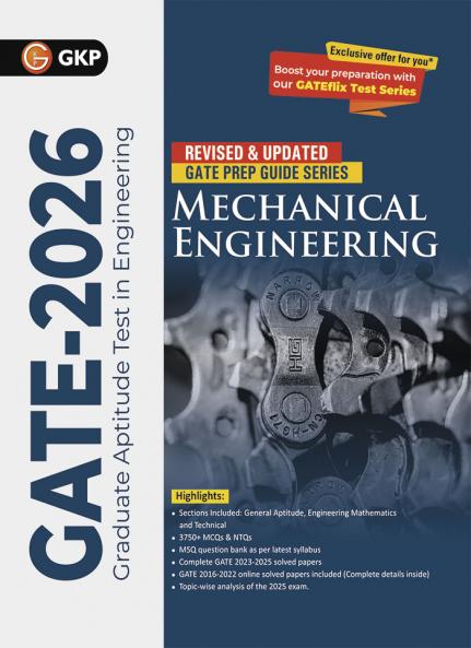 GATE 2026 : Mechanical Engineering - Guide