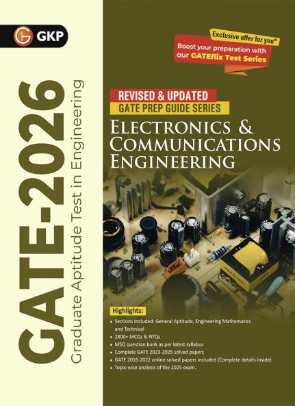GATE 2026 : Electronics and Communication Engineering - Guide