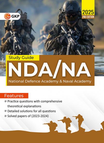 GKP NDA / NA 2025 : Guide (Includes 2023-2024 Solved Papers)