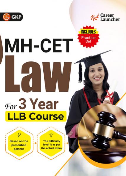 GKP MH CET 2025 - Law for 3 Years LLB Course - MH CET Guide (Sections- Legal Aptitude English Language Reasoning Ability and General Knowledge) Maharashtra CET and other PG Management Entrance Exams