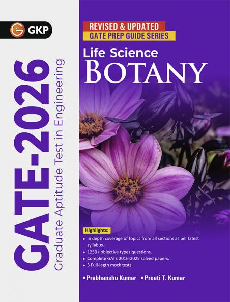 GKP GATE 2026 : Life Science - Botany - Guide
