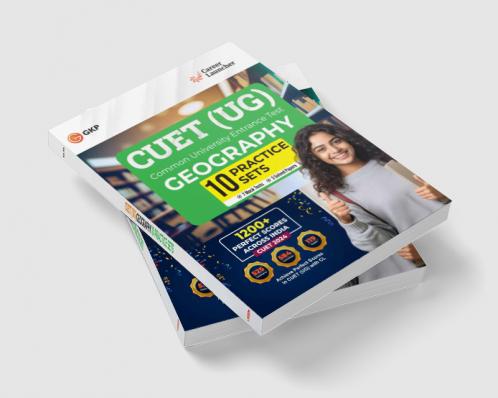 GKP NTA CUET-UG 2025 : 10 Practice Sets - Geography - (7 Mock Tests & 3 Solved Papers) by Career Launcher