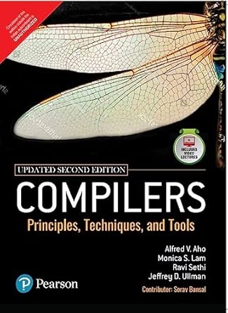 Compilers: Principles Techniques and Tools Updated 2e