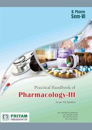 Practical Handbook of Pharmacology III(Rohit Doke)