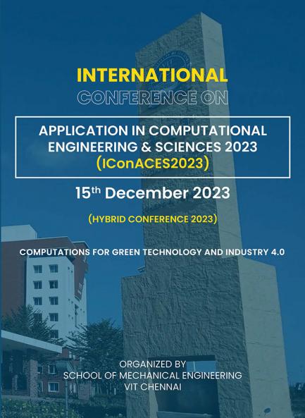 Proceedings of the International Conference on Application in Computational Engineering & Sciences 2023 (IConACES2023)