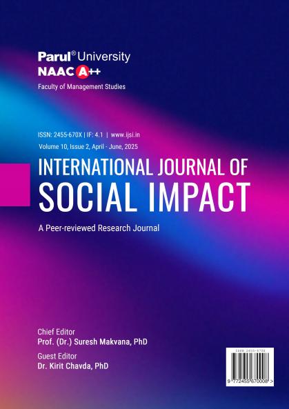 INTERNATIONAL JOURNAL OF SOCIAL IMPACT | Volume 10 Issue 2 | Special Issue