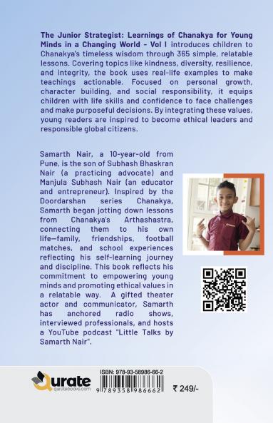 The Junior Strategist: Learnings of Chanakya for Young Minds in a Changing World - Vol I