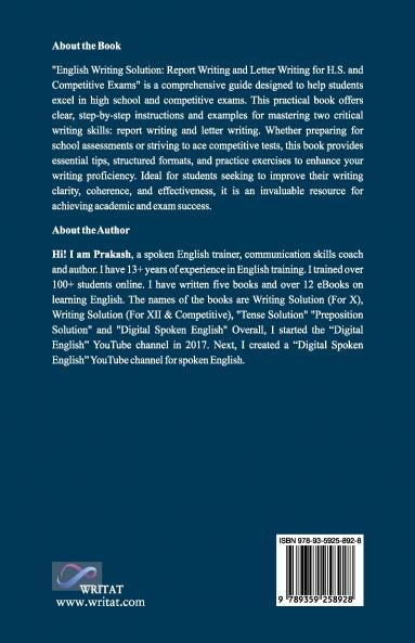 English Writing Solution