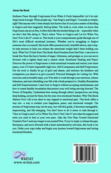 How to Forgive and Let Go When You Dont Feel Like It