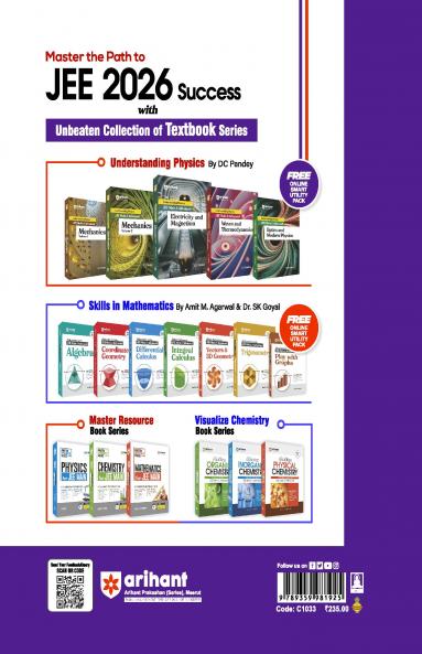 JEE Main 2025 ( 10 Solved Papers with important Concept Marker ) Physics  Chemistry  Maths | English Medium