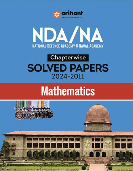 NDA/NA 2025 | Mathematics Chapterwise-Solved Papers (2024-2011) | English Medium