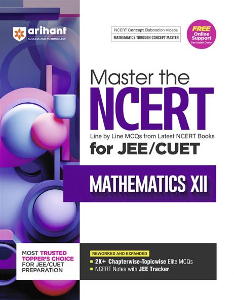 Master the NCERT for JEE / CUET Mathematics  Class-XII 2026 | Free Online Support | English Medium