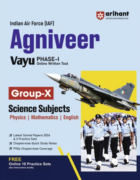 Indian Air Force (IAF) Agniveer Vayu (Science) | Group-X | Phase I Online Written Test | English Medium