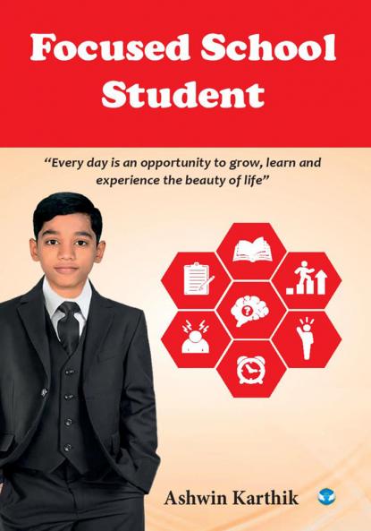 Focused School Student: Every day is an opportunity to grow learn and experience the beauty of life