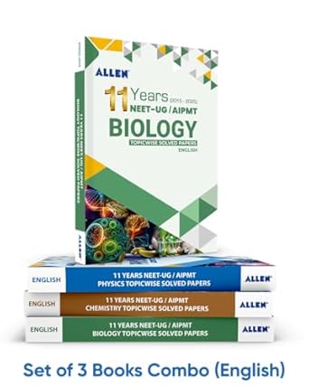 11 Years NEET UG / AIPMT PhysicsChemistryBiology Topicwise Solved Papers in English | Target NEET-UG 2026