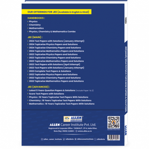 JEE MAIN 2024 Topicwise Physics Papers and Solutions in Hindi (January & April attempt)