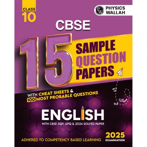 CBSE 15 Sample Question Papers Class 10 English for 2025 Exam | Competency-Based Learning | PYQ 2024 with Topper's Explanations CBSE SQP & CBSE Practice Questions
